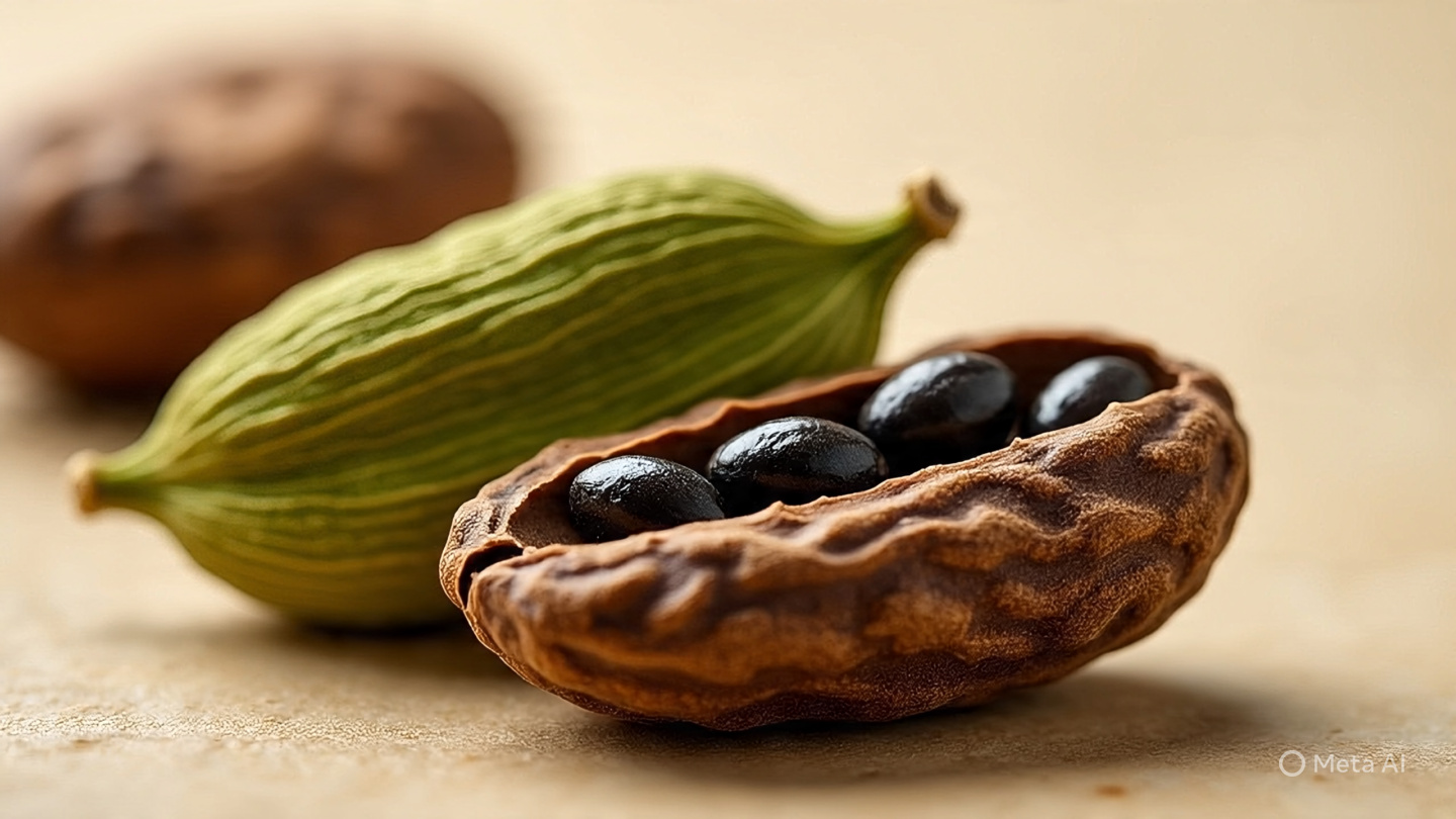 Cardamom pod