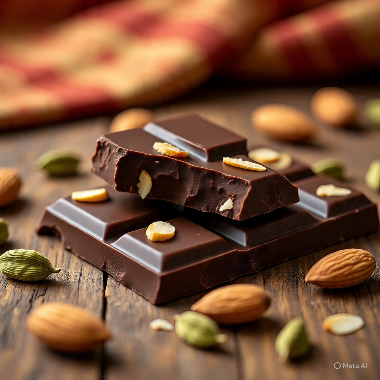 Cardamom Crunch Chocolate