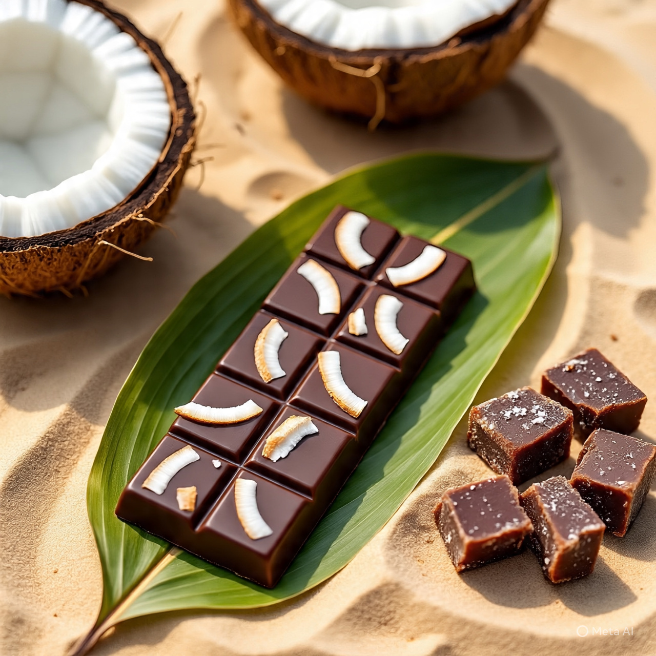 Coconut Jaggery Chocolate