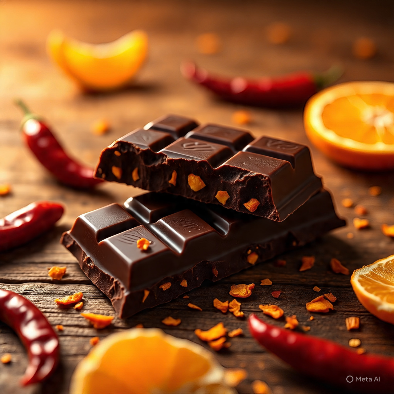 Chili Sunset Chocolate