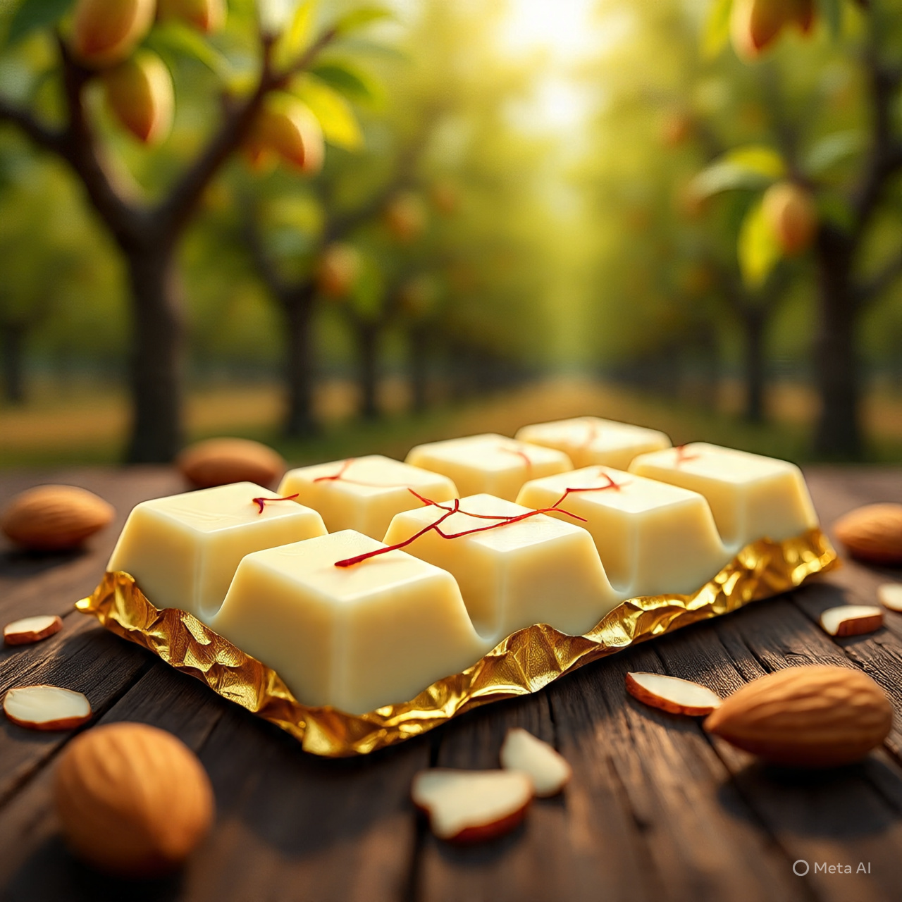 Saffron Almond Bliss Chocolate